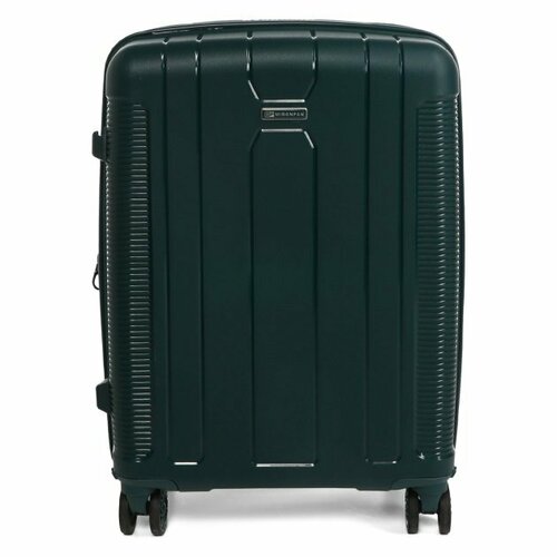 женский чемодан mironpan, зеленый