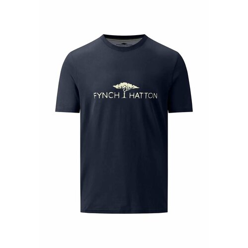 мужская футболка fynch-hatton, синяя