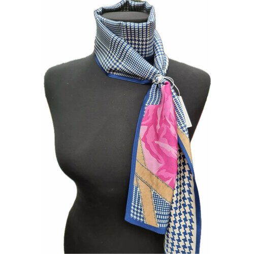 женский вязаные шарф foxtrot, синий