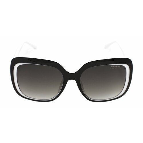 женские квадратные солнцезащитные очки exenza, черные
