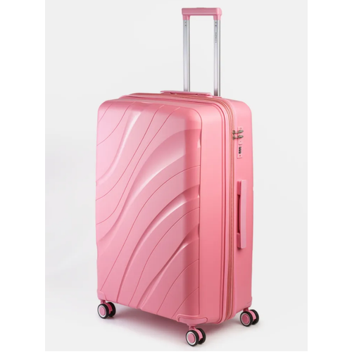 женский чемодан impreza, розовый