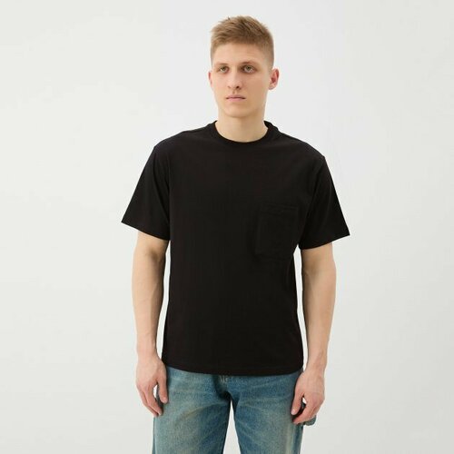 мужская футболка maison david, черная