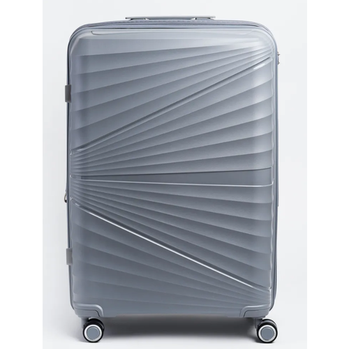 женский чемодан impreza, серый
