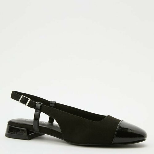женские туфли marco tozzi, черные
