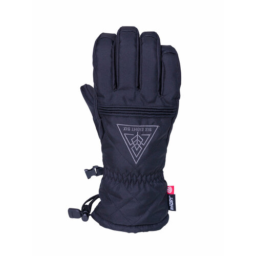 женские перчатки 686, черные