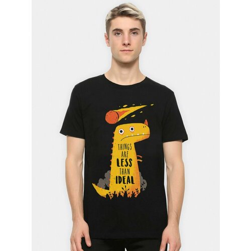 мужская футболка с принтом dreamshirts studio, черная