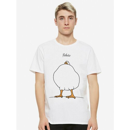 мужская футболка с принтом dreamshirts studio, белая
