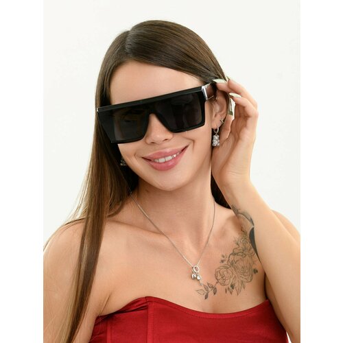 женские солнцезащитные очки alese, черные