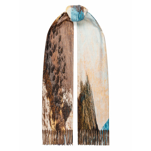 женский шерстяные шарф labbra, коричневый