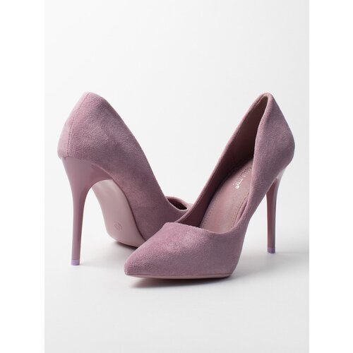 женские туфли-лодочки miss miller, фиолетовые