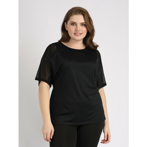 женская футболка с коротким рукавом argo classic, черная