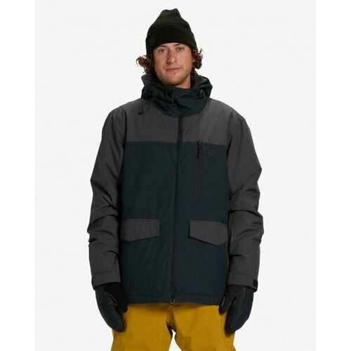 мужская сноубордические куртка billabong, серая