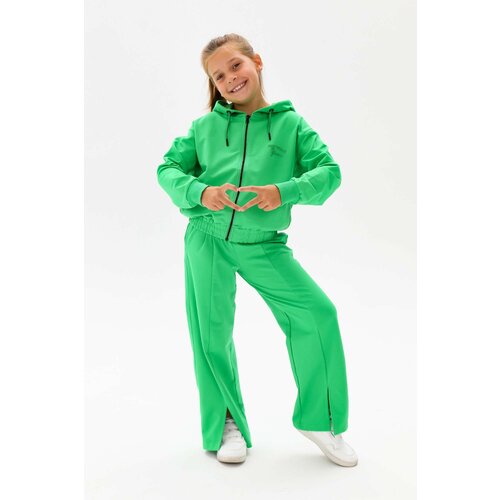 спортивный костюм superkinder для девочки, зеленый