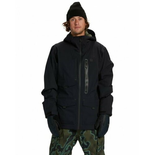мужская сноубордические куртка billabong, черная
