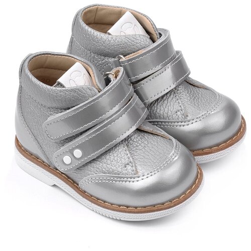 ботинки tapiboo для девочки, серебряные