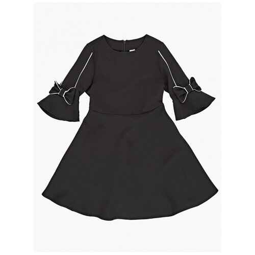 платье mini maxi для девочки, черное