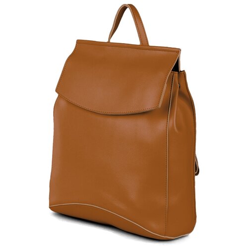 женский кожаные рюкзак depalis, коричневый