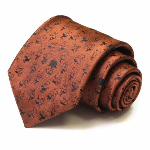 мужские галстуки и бабочки moschino, оранжевые