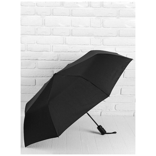 мужской зонт-трости queen fair, черный
