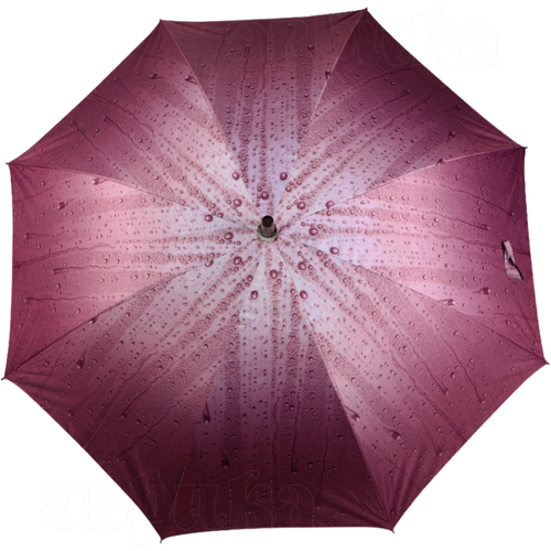 женский зонт-трости эврика подарки и удивительные вещи, розовый