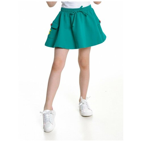 юбка mini maxi для девочки, зеленая