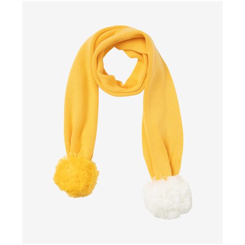 вязаные шарф gulliver для девочки, желтый