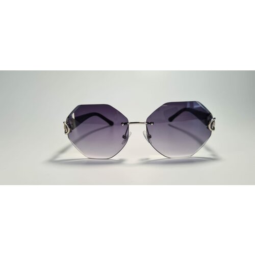 женские квадратные солнцезащитные очки noname, фиолетовые
