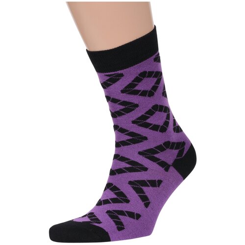 мужские носки хох, фиолетовые