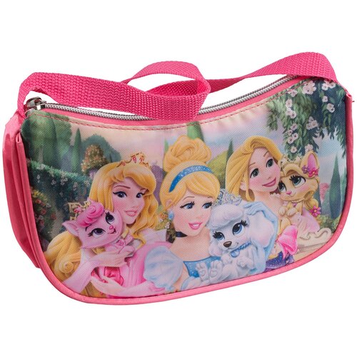 сумка для обуви princess для девочки, розовая