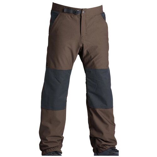 мужские сноубордические брюки airblaster, коричневые