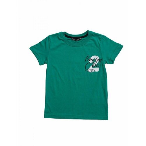 спортивные футболка superkinder для мальчика, зеленая