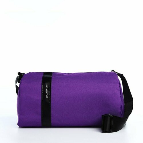женская сумка через плечо нет бренда, фиолетовая
