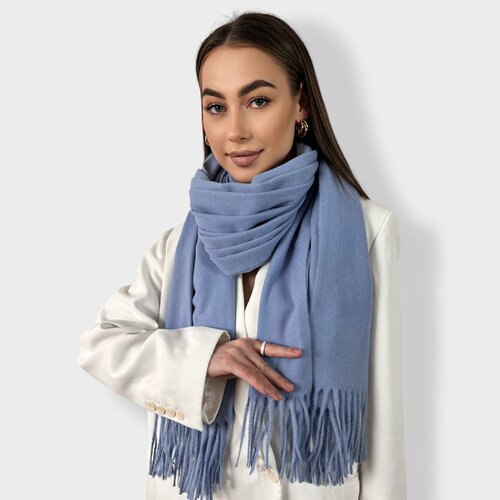 женский шерстяные шарф own accessories, голубой