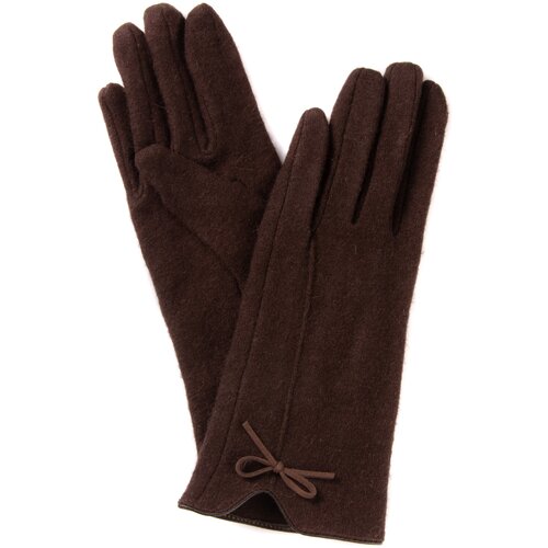 женские перчатки 4hands, коричневые