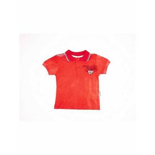 спортивные футболка superkinder для мальчика, оранжевая