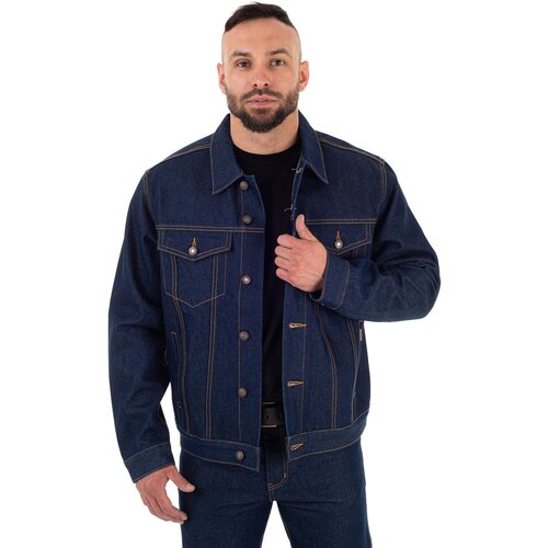 мужская джинсовые куртка montana, синяя