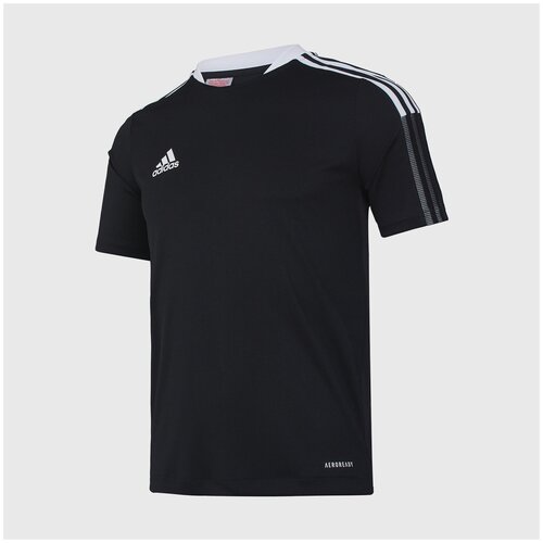 спортивные футболка adidas для мальчика, черная