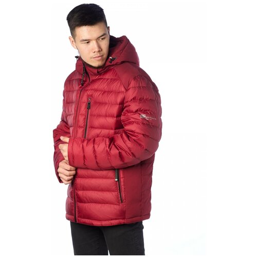 мужская куртка indaco fashion, красная