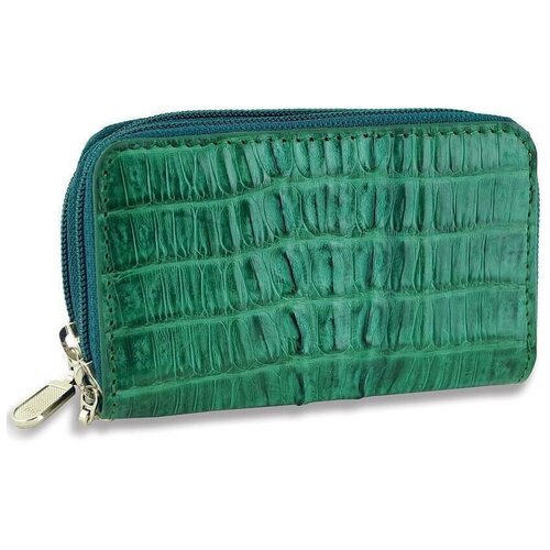 кошелёк exotic leather, зеленый