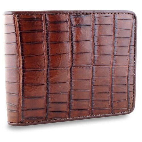мужской кошелёк exotic leather, коричневый