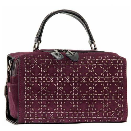 женская сумка для обуви polina & eiterou (balina), фиолетовая