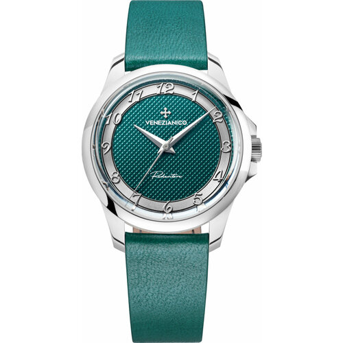 женские часы venezianico, зеленые