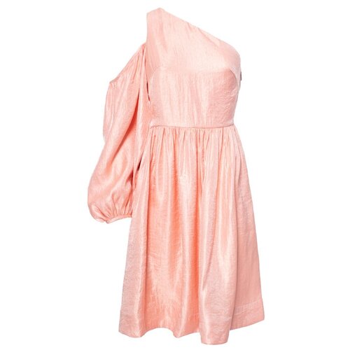 женское платье с открытыми плечами kalmanovich, розовое