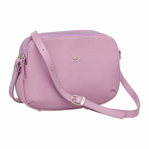 женская кожаные сумка lakestone, фиолетовая