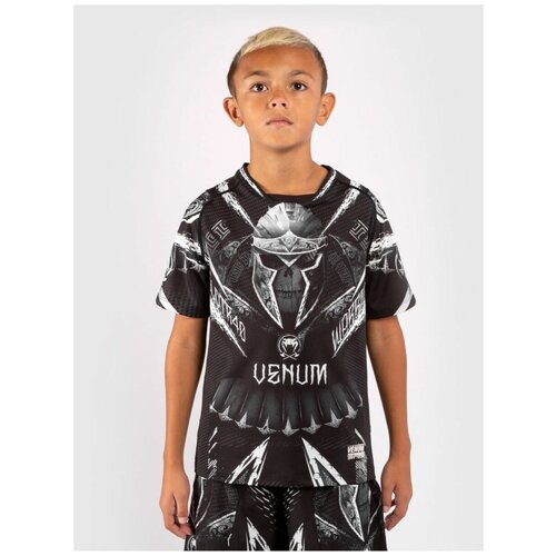 спортивные футболка venum для мальчика, белая