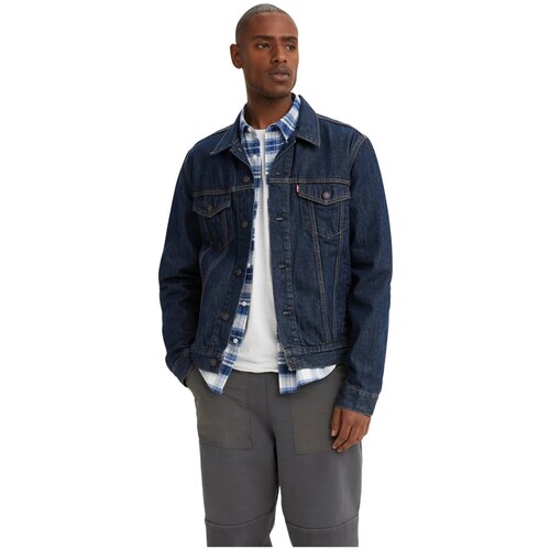мужская джинсовые куртка levi’s®, синяя