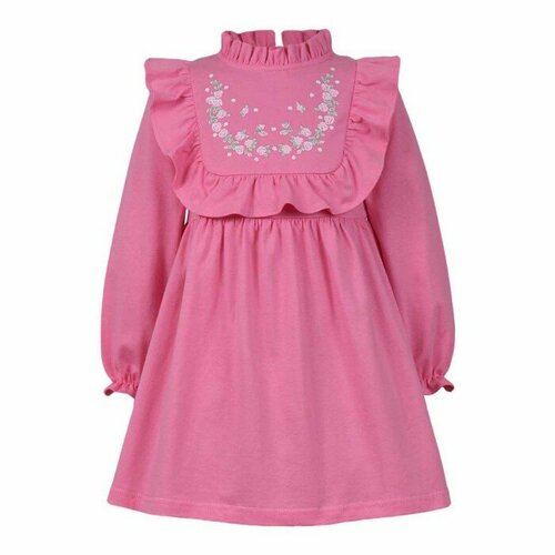 повседневные платье luneva для девочки, розовое
