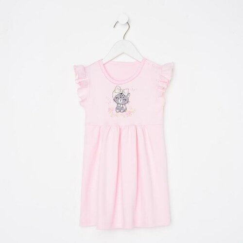 платье мини гам для девочки, розовое