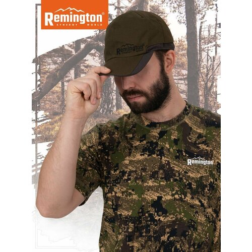 мужская кепка remington, зеленая