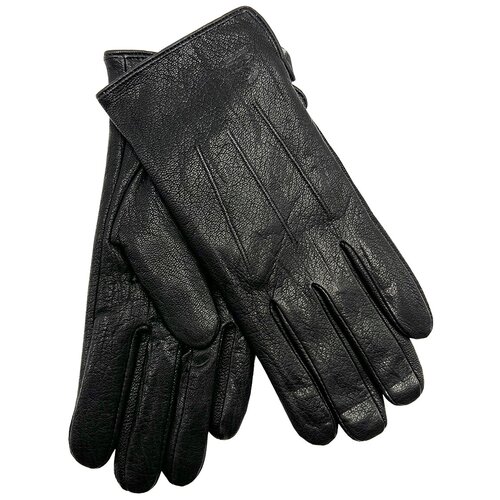 мужские кожаные перчатки ginsong, черные